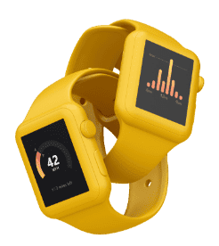 Smartwatch amarelo
